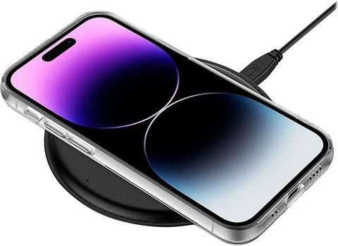 iPhone 14 Pro Max 6.7-inch Protection Kit Bundle - Hybrid-Flex Hard Shell Case with Tempered Glass Screen and Camera Protector - Clear