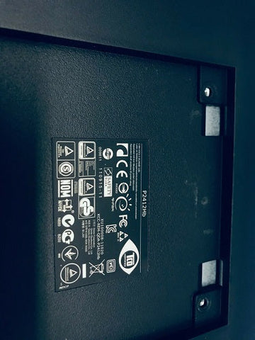 Dell P2412HB 1920 x 1080 Resolution 24" Widescreen LCD Flat Panel Computer Monitor Display - Refurbished