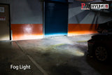 TF1 2x LED Fog Light Bulbs 3000K Amber 6000K White 30W Plug and Play Compatible with 2020~ Corolla Cross, Corolla, CHR, SIENTA, RAV4, HILUX HYUGA (Pack of 2)