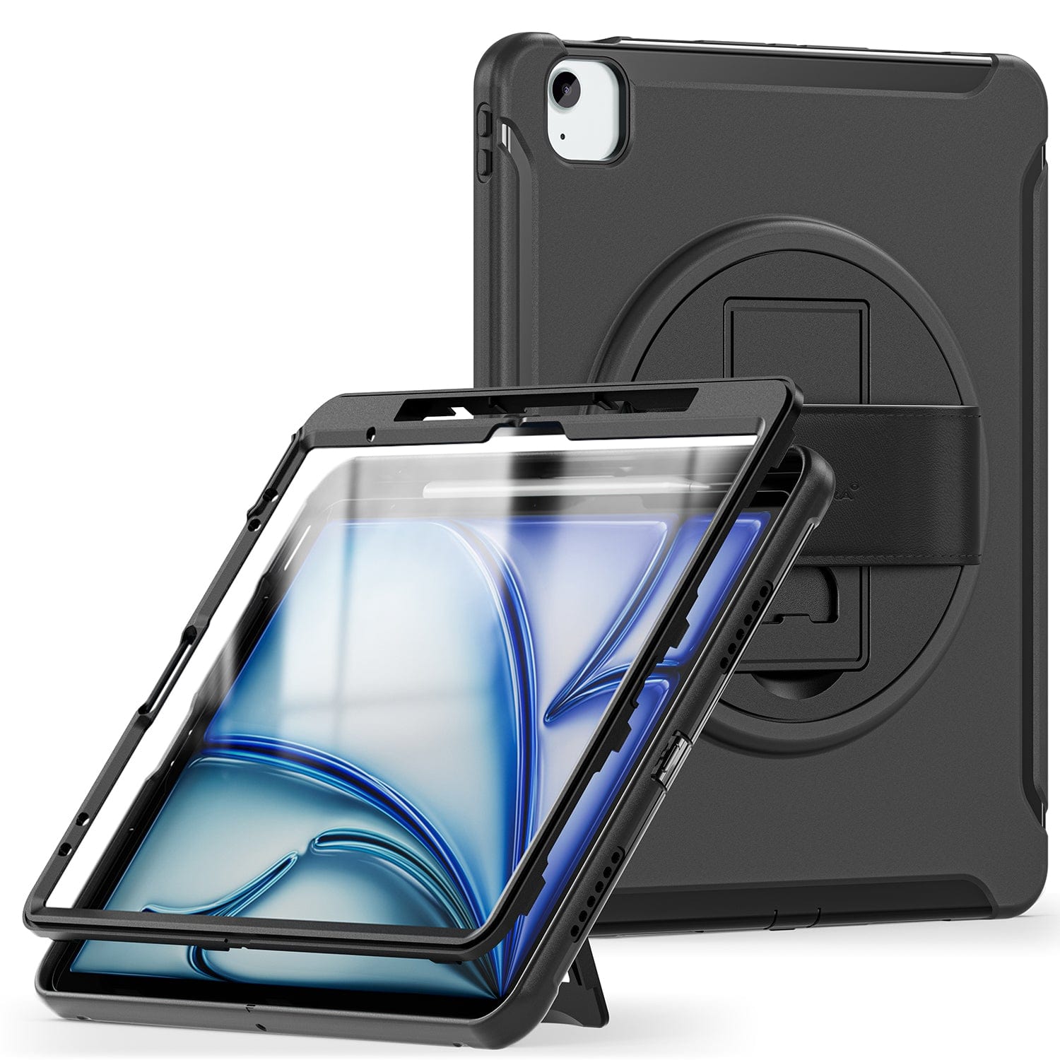 Raider Series Heavy Duty Hand Strap Case - Apple iPad Air 13" M2 - 88PRINTERS.COM