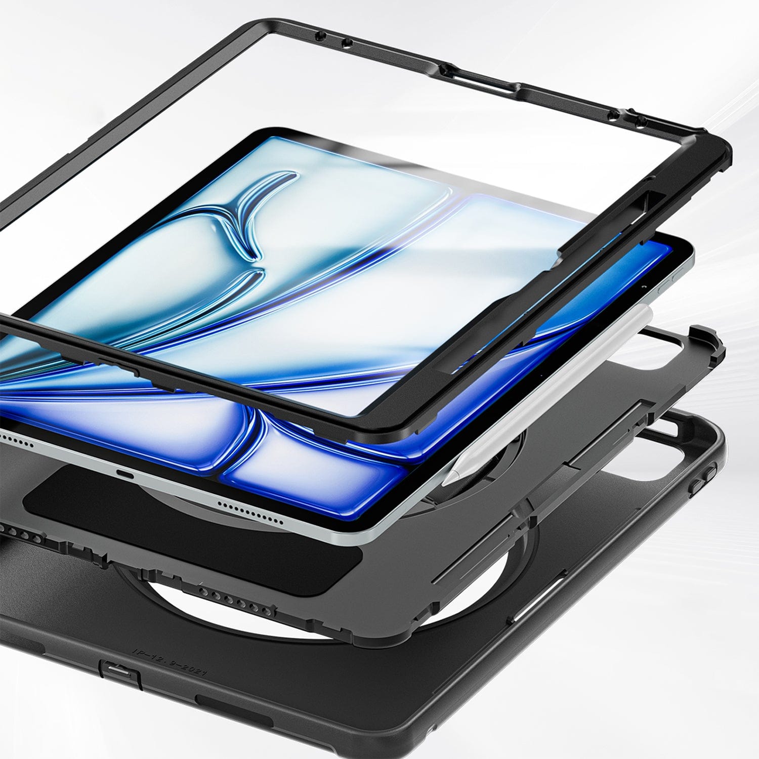 Raider Series Heavy Duty Hand Strap Case - Apple iPad Air 13" M2 - 88PRINTERS.COM
