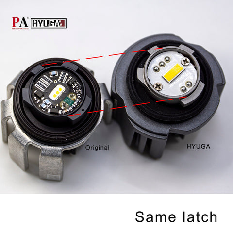 TF1 2x LED Fog Light Bulbs 3000K Amber 6000K White 30W Plug and Play Compatible with 2020~ Corolla Cross, Corolla, CHR, SIENTA, RAV4, HILUX HYUGA (Pack of 2)