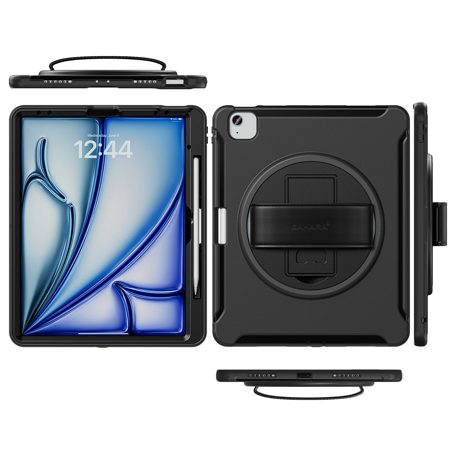 Raider Series Heavy Duty Hand Strap Case - Apple iPad Air 13" M2 - 88PRINTERS.COM