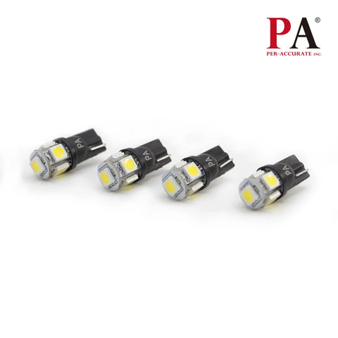 Auto T10 194 168 5SMD 5050 LED Light Bulb 24V Current Fixed for Interior Map Dome Instrument Panel Trunk Backup License Plate Lamp