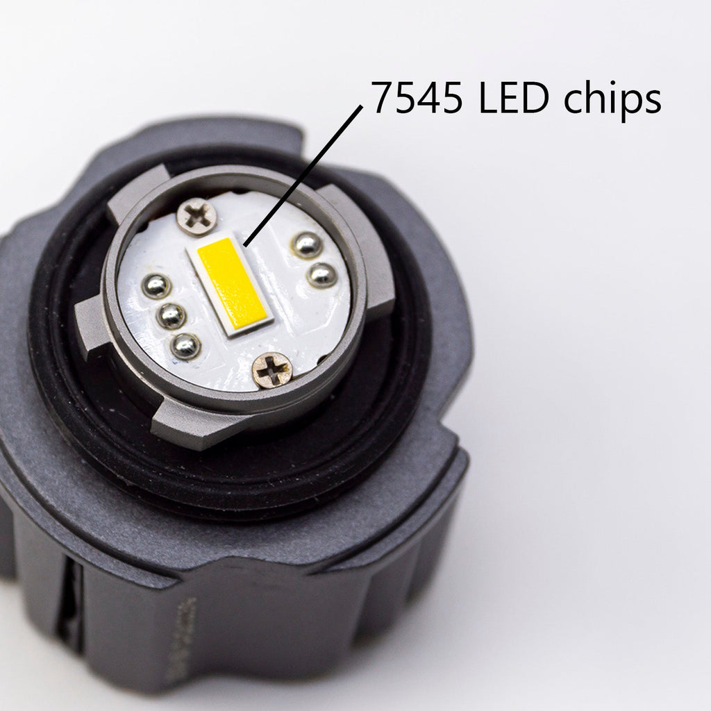 TF1 2x LED Fog Light Bulbs 3000K Amber 6000K White 30W Plug and Play Compatible with 2020~ Corolla Cross, Corolla, CHR, SIENTA, RAV4, HILUX HYUGA (Pack of 2) - 88PRINTERS.COM