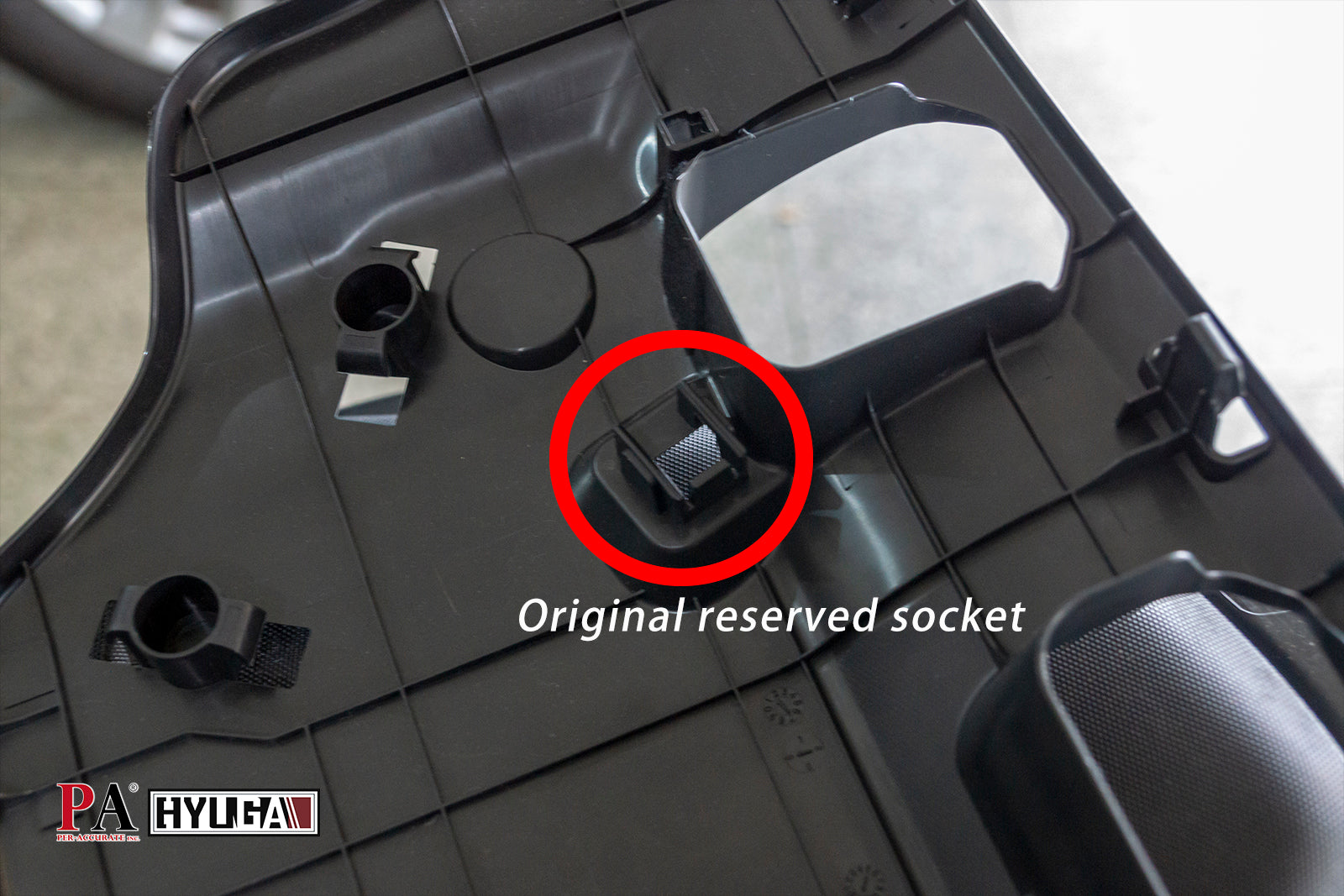 LED Ambient Light Central Console Box Light Footwell Glove Box Bulb Original Reserved Hole with Dedicated Wiring Harness for Toyota Cross Corolla Auris Subaru (4 pcs with 2.0 cable) - 88PRINTERS.COM
