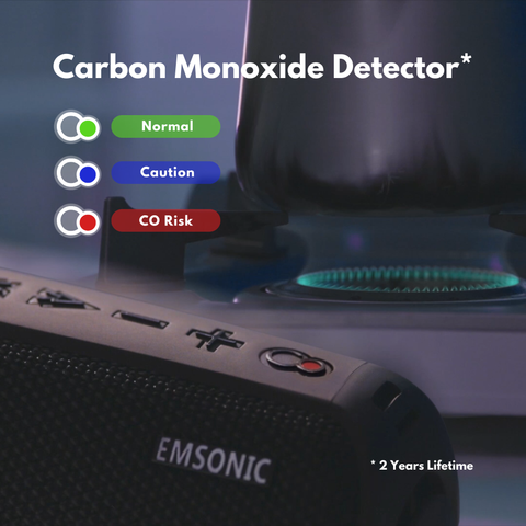 Saver Speaker w/ CO Detector & FM Radio