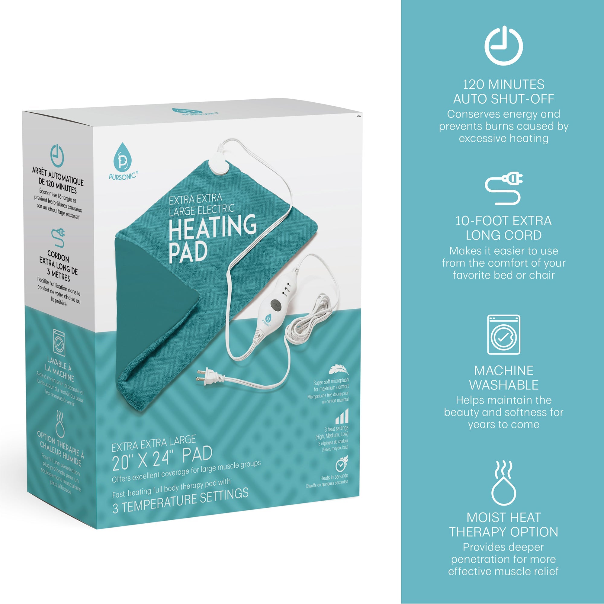 Extra Extra Large Electric Heating Pad - 88PRINTERS.COM