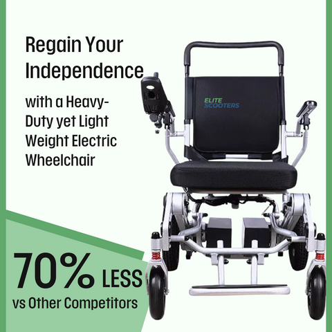 The Premium Elite Electric Wheelchair (Promo Exclusive Within Florida Only)