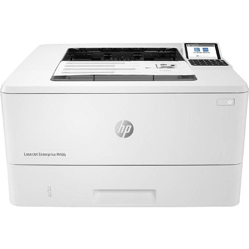 HP LaserJet Enterprise M406dn Monochrome Laser Printer- Refurbished