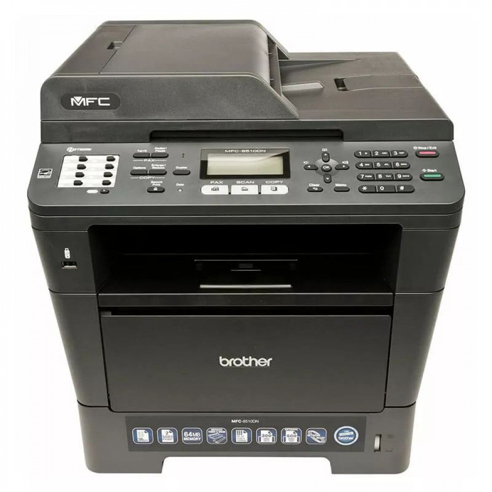Brother MFC-8510DN Laser Multifunction Monochrome Printer - Refurbished