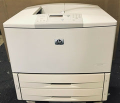 HP LaserJet 9050dn Monochrome Laser Printer - Duplex - Refurbished