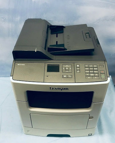 Lexmark MX310dn Mono Workgroup Laser Printer - Refurbished - 88PRINTERS.COM