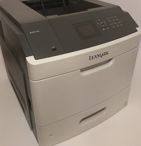 Lexmark MS810dn Monochrome Laser Printer - Duplex - Refurbished - 88PRINTERS.COM